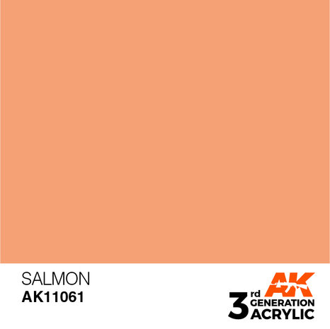 AK11061 - Salmon  - Acrylic - 17 ml - [AK Interactive]