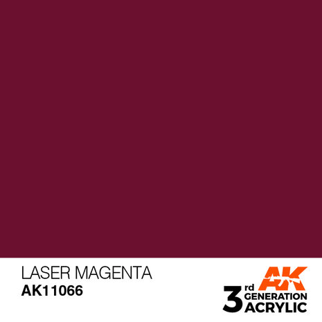 AK11066 - Laser Magenta  - Acrylic - 17 ml - [AK Interactive]