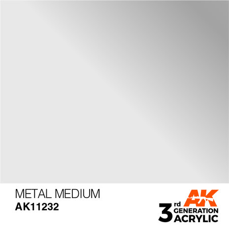 AK11232 - Metal Medium  - Auxiliary - 17 ml - [AK Interactive]