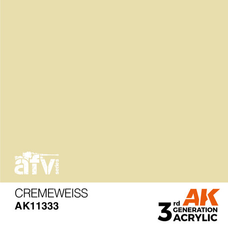 AK11333 - Cremeweiss - Acrylic - 17 ml - [AK Interactive]