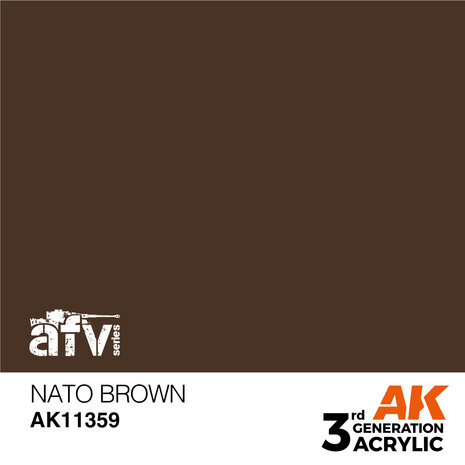 AK11359 - NATO Brown - Acrylic - 17 ml - [AK Interactive]