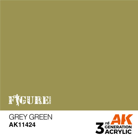 AK11424 - Grey Green - Acrylic - 17 ml - [AK Interactive]