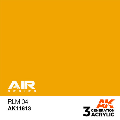 AK11813 - RLM 04 - Acrylic - 17 ml - [AK Interactive]