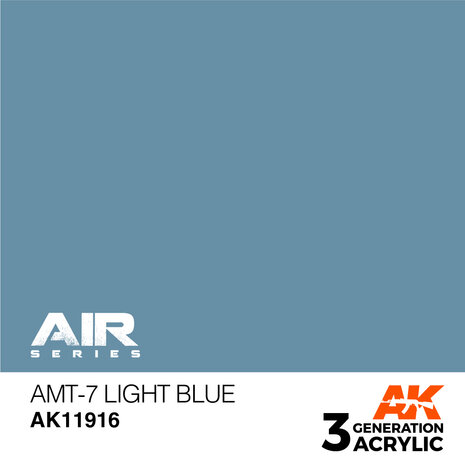 AK11916 - AMT-7 Light Blue - Acrylic - 17 ml - [AK Interactive]