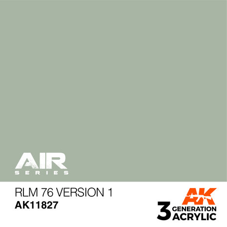 AK11827 - RLM 76 Version 1 - Acrylic - 17 ml - [AK Interactive]