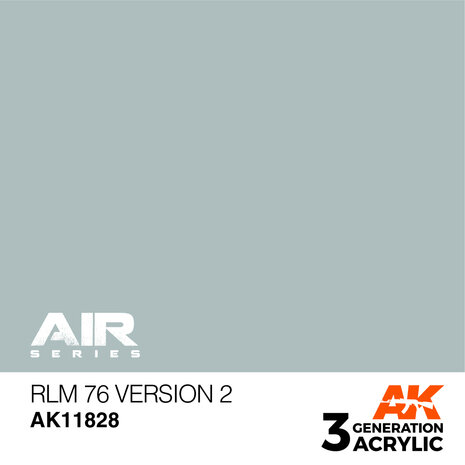 AK11828 - RLM 76 Version 2 - Acrylic - 17 ml - [AK Interactive]