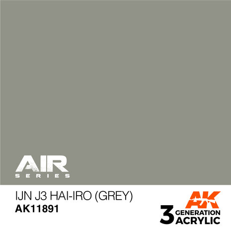 AK11891 - IJN J3 Hai-iro (Grey) - Acrylic - 17 ml - [AK Interactive]