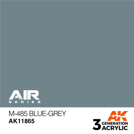 AK11865 - M-485 Blue-Grey - Acrylic - 17 ml - [AK Interactive]