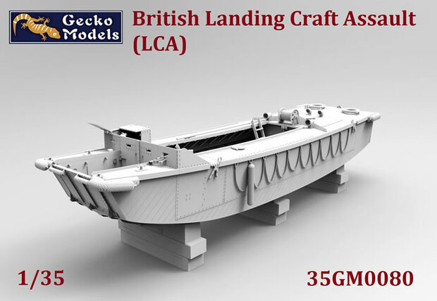 Gecko Models 35GM0080 - WW II British Landing Craft Assault (LCA) - 1:35