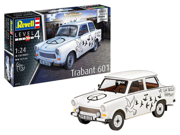Revell 07713 - Trabant 601 "Builder's Choice" - 1:24