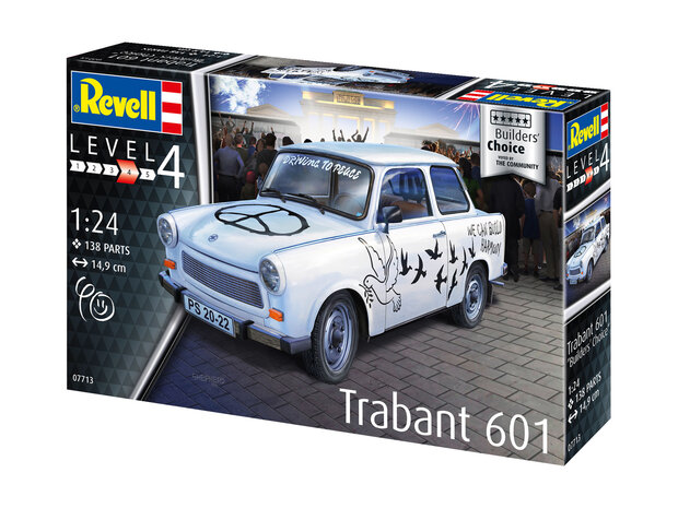 Revell 07713 - Trabant 601 "Builder's Choice" - 1:24