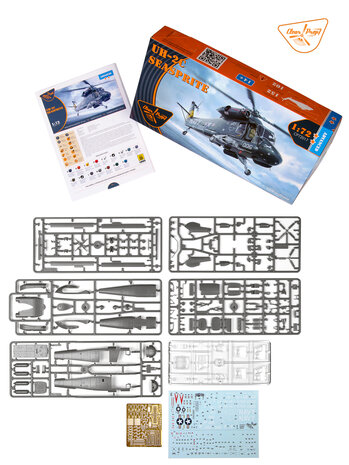 Clear Prop Models CP72017 - UH-2C Seasprite (Advanced kit) - 1:72