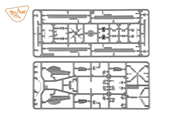 Clear Prop Models CP72018 - HH-2D Seasprite (Advanced kit) - 1:72