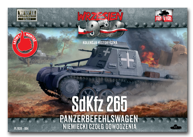 FTF PL1939-004 - SdKfz. 265 Panzerbefehlswagen - German Command Tank - 1:72