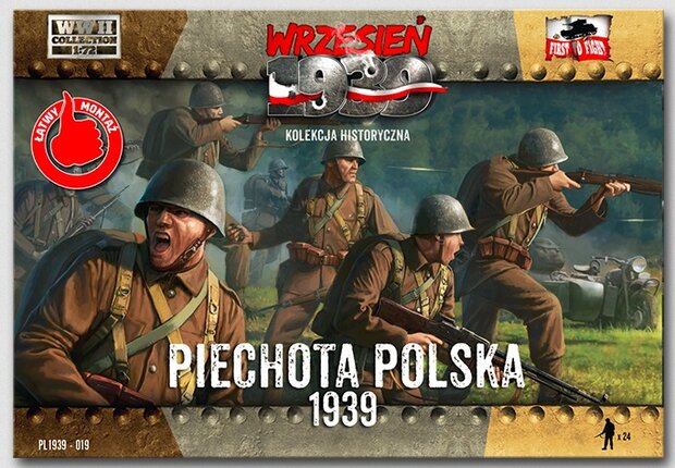 FTF PL1939-019 - Polish Infantry 1939 - 1:72