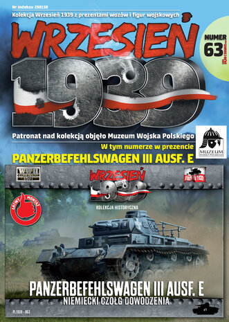 FTF PL1939-063 - Panzerbefehlswagen III Ausf.E - Command Tank - 1:72