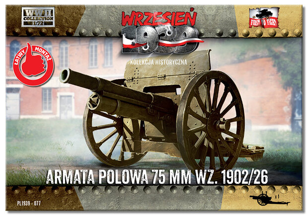 FTF PL1939-077 - Field Gun 75mm WZ.1902/26 - 1:72