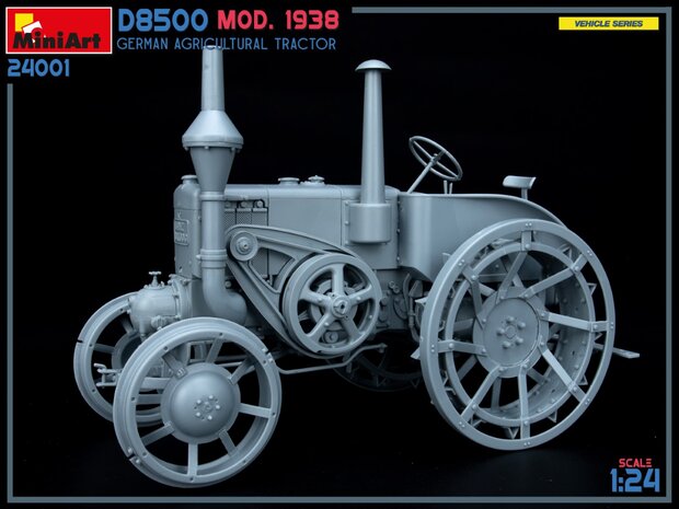 MiniArt 24001 - German Agricultural Tractor D8500 Mod. 1938 - 1:24