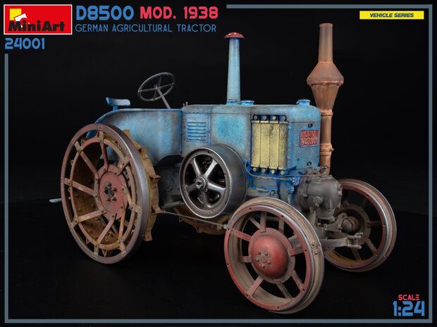 MiniArt 24001 - German Agricultural Tractor D8500 Mod. 1938 - 1:24
