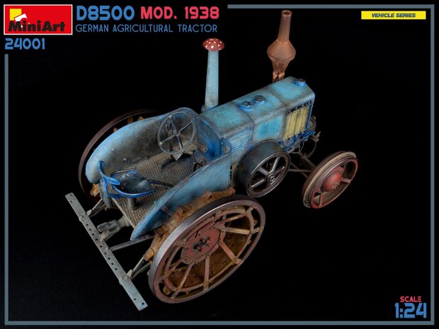 MiniArt 24001 - German Agricultural Tractor D8500 Mod. 1938 - 1:24