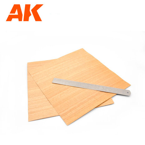 AK8233 - Wooden Sheets (A4) - [AK Interactive]