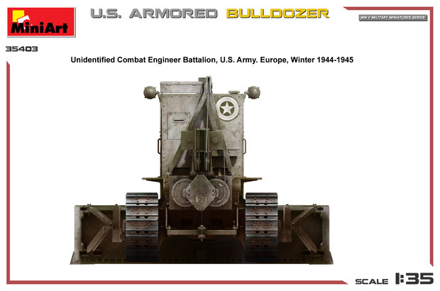 MiniArt 35403 - U.S. Armored Bulldozer - 1:35