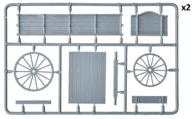 MiniArt 35642 - European Farm Cart - 1:35