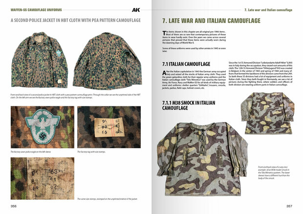 AK130008 - Waffen SS Camouflage Uniforms - English - [AK Interactive]