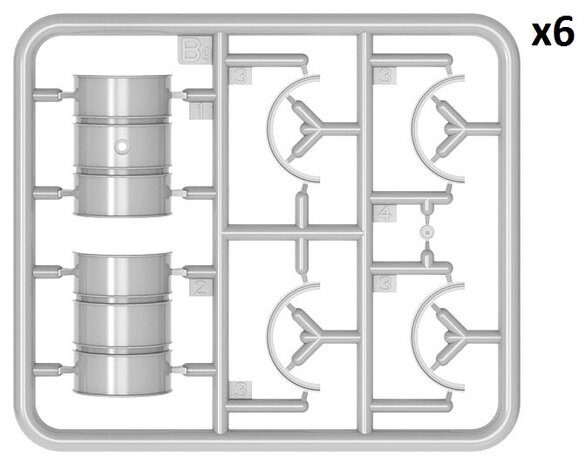 MiniArt 35366 - German Soldiers With Fuel Drums. SPECIAL EDITION - 1:35
