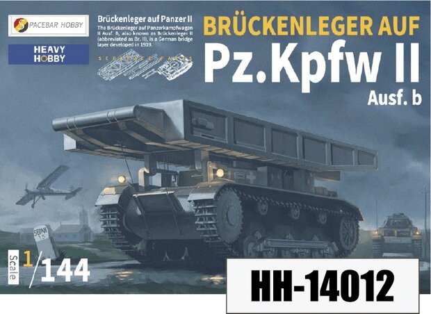Heavy Hobby HH-14012 - WWII German Pz.Kpfw II Ausf.b - 1:144