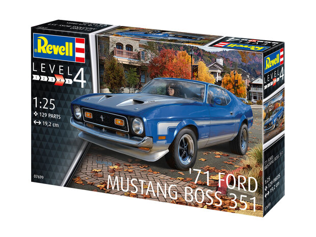 Revell 07699 - '71 Ford Mustang Boss 351 - 1:25