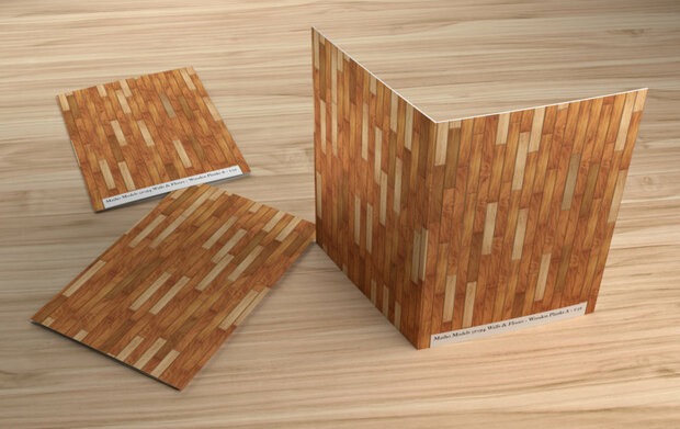 Matho Models 35094 - Walls & Floors - Wooden Planks A - 1:35