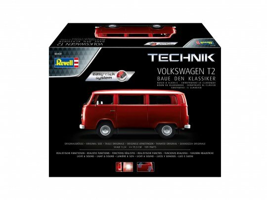 Revell 00459 - Volkswagen T2 - Technik - Easy Click - 1:24