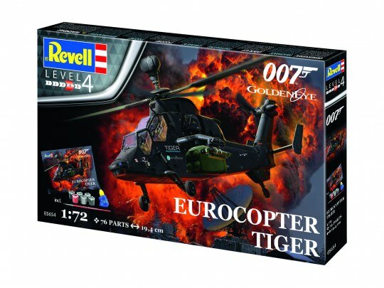 Revell 05654 - Eurocopter Tiger - James Bond 007 Golden eye - 1:72