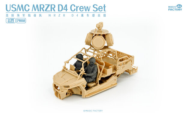 Magic Factory 7502 - USMC MRZR D4 Crew Set - 1:35