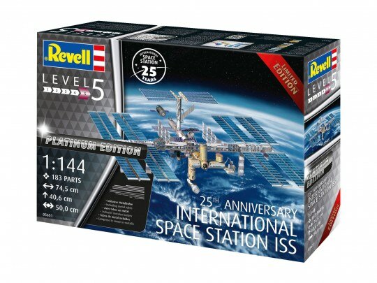 Revell 05651 - International Space Station (ISS) - 25th Anniversary - Platinum Edition - 1:144