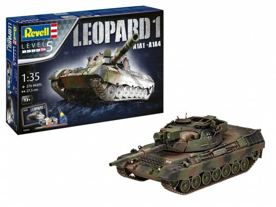 Revell 05656 - Leopard 1 A1A1-A1A4 - Gedenkset - 1:35