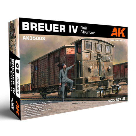 AK35008 - Breuer IV Rail Shunter - 1:35 - [AK Interactive] 
