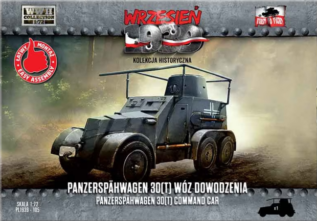 FTF PL1939-105 - Panzerspähwagen 30(t) Command Car - 1:72