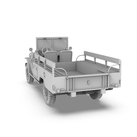 AK35020 - IDF Power Wagon WM300 Cargo Truck With Winch - 1:35 - [AK Interactive]