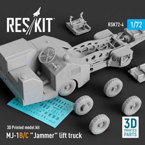 RSK72-0004 - MJ-1B/C "Jammer" lift truck - 1:72 - [RES/KIT]