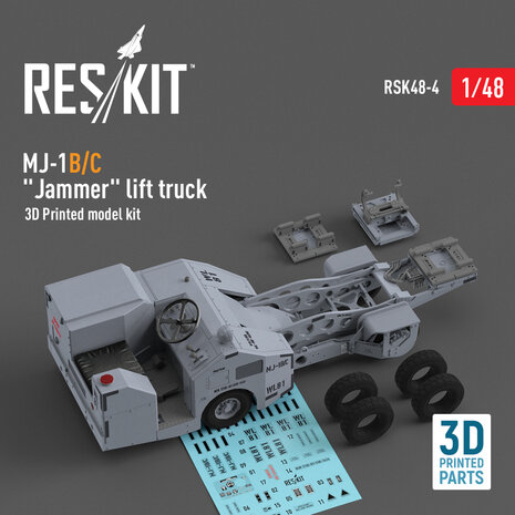 RSK48-0004 - MJ-1B/C "Jammer" lift truck - 1:48 - [RES/KIT]