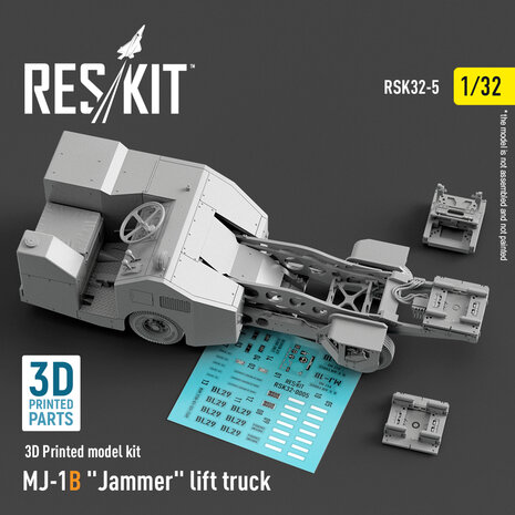 RSK32-0005 - MJ-1B "Jammer" lift truck - 1:32 - [RES/KIT]