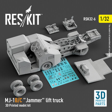 RSK32-0006 - MJ-1B/C "Jammer" lift truck - 1:32 - [RES/KIT]