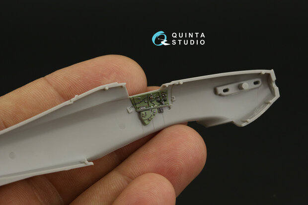 Quinta Studio QD72121 - Hurricane Mk.II family 3D-Printed & coloured Interior on decal paper (for Arma Hobby kit) - 1:72