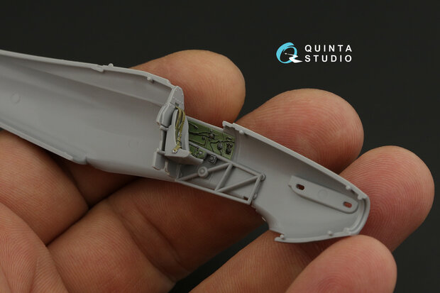 Quinta Studio QD72113 - Hurricane Mk.I family 3D-Printed & coloured Interior on decal paper (for Arma Hobby kit) - 1:72