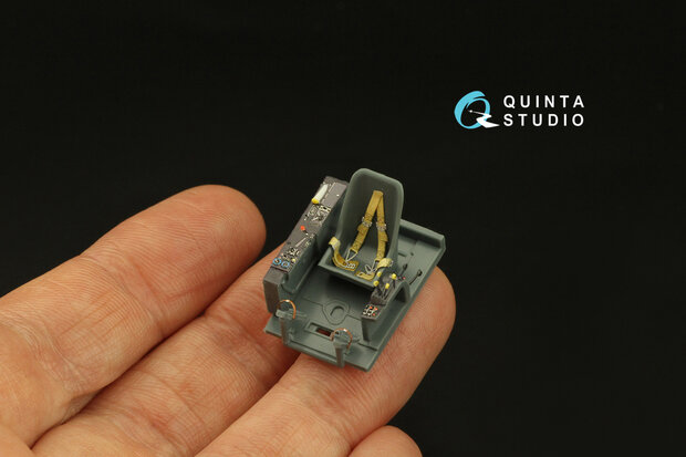 Quinta Studio QD48386 - BF 110G 3D-Printed & coloured Interior on decal paper (for Eduard kit) - 1:48