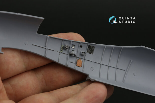Quinta Studio QD32210 - Westland Whirlwind F Mk.I 3D-Printed & coloured Interior on decal paper (for Special Hobby kit) - 1:32