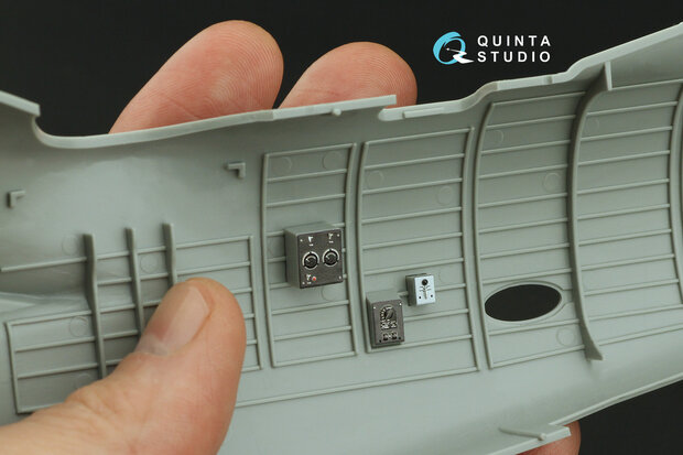 Quinta Studio QD32209 - A-20G Havoc 3D-Printed & coloured Interior on decal paper (for HK models kit) - 1:32
