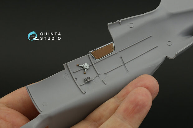 Quinta Studio QD32207 - I-16 Type 29 3D-Printed & coloured Interior on decal paper (for ICM kit) - 1:32